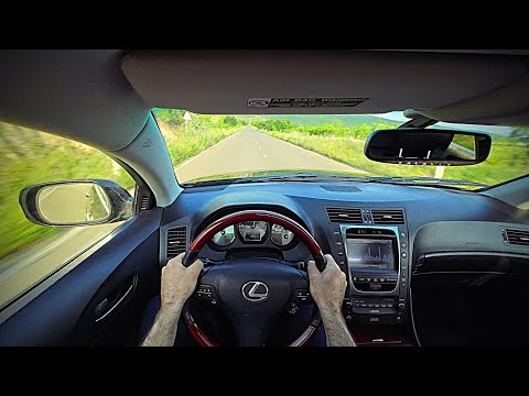 2010 Lexus GS450h | POV - Driving on Curvy Roads | 4K HDR