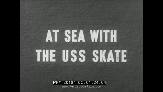 SUBMARINE USS SKATE AT THE NORTH POLE 1959 20184