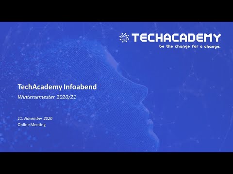 Infoabend TechAcademy e.V. | Wintersemester 2020/21 | Goethe-Universität Frankfurt
