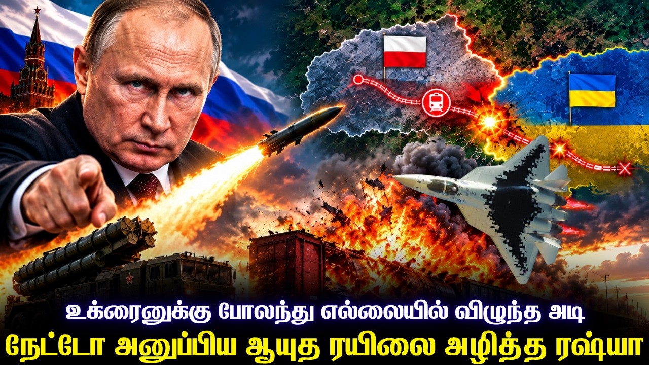 நேட்டோவிலுருந்து உக்ரைனுக்கு ரயிலில் அனுப்பப்பட்?