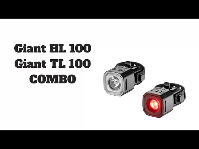 Видео о Комплект света Giant Recon HL 100 + TL 100 Combo Kit (Black)