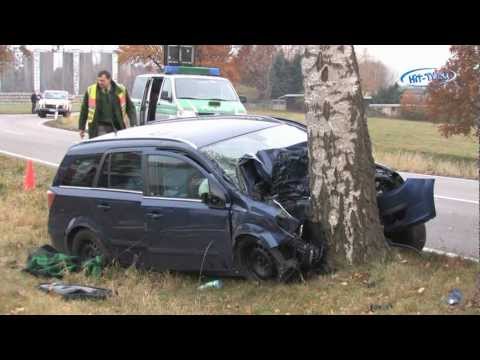 Tödlicher Unfall bei Oberlungwitz (Sachsen) 05.11.2009