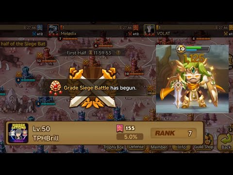 G3 Siege EU with Runes - Hidden Actions vs Melodix vs VOLAT #summonerswar