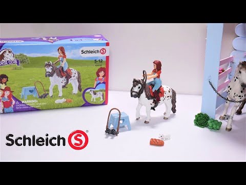 SCHLEICH „Arklių klubo“ Rinkinys - Raitelė Mia video