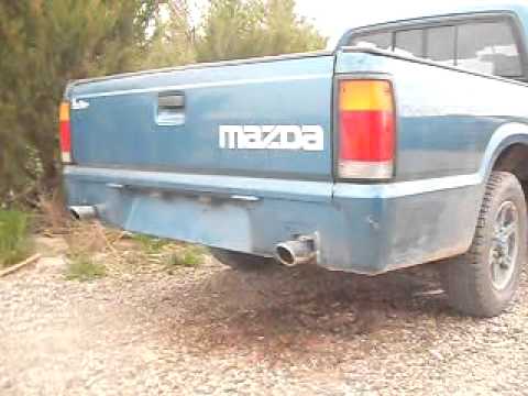 Mazda B2600i Dual Exhaust