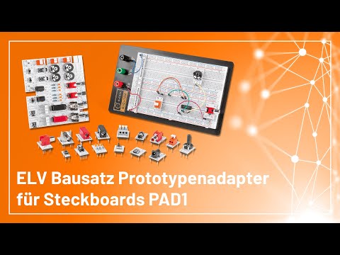 ELV Bausatz Prototypenadapter für Steckboards PAD1 - Experimentieren für Profis