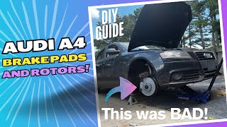 How to Change Brake Pads & Rotors on an Audi A4 (Step-by-Step DIY Guide)
