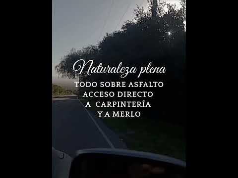 Cabañas en Venta en Carpintería, San Luis | Media Hectárea - 5.000 m² al pie de la Sierra 🌿