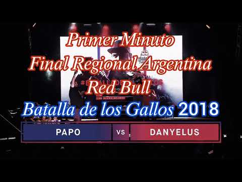 Papo vs Danyelus 1° Minuto - Semifinal Regional Buenos Aires Día 1: Red Bull Argentina 2018