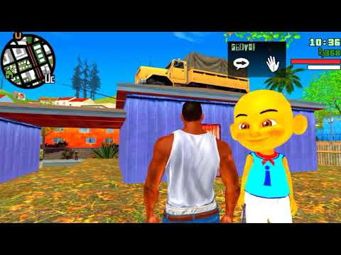 Upin Ipin Main Mobil Mobilan Rongsok di Hutan Durian - GTA SA Lite
