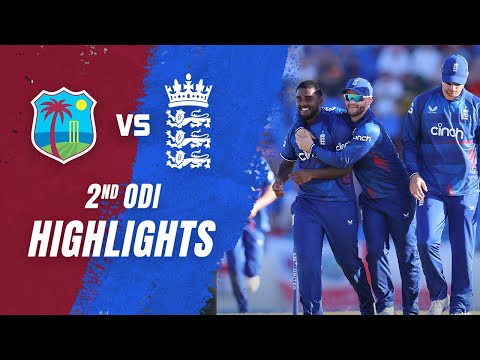 Highlights | West Indies vs England | 2nd ODI | Streaming Live on FanCode