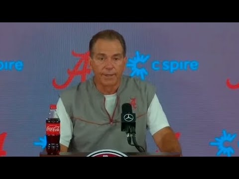 Nick Saban Unloaded On His Team To The Media Last Night After Back-To-Back Bad Practices