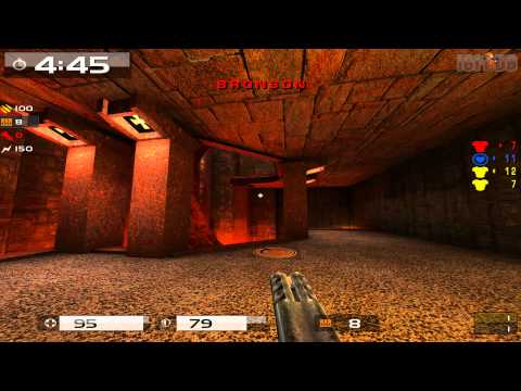 Quake Live: Cooller vs BRONSON - dm13