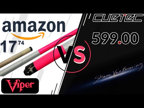 I Bought the Cheapest Pool Cue on Amazon | $599.00 vs. $17.74 Pool Cue