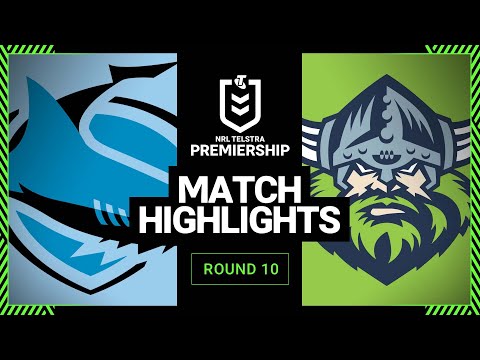 Cronulla-Sutherland Sharks v Canberra Raiders | Match Highlights | Round 10, 2013 | NRL