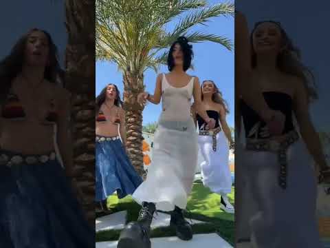 Charlie D'amelio white dress | Coachella