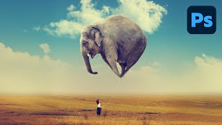 Turning an Elephant into a Balloon – Surreal Art in Photoshop