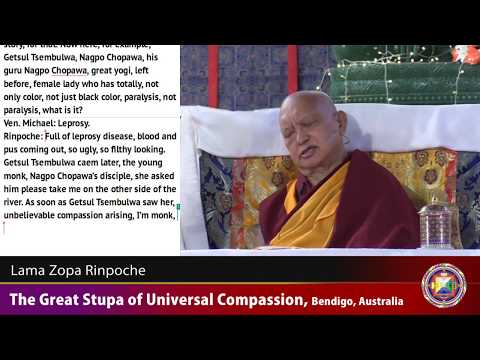 20180421 1600 LZR GSUC Bendigo - How to meditate on emptiness, bodhichitta and loving kindness p1