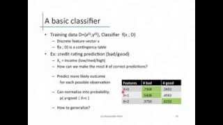 Bayes Classifiers (1)