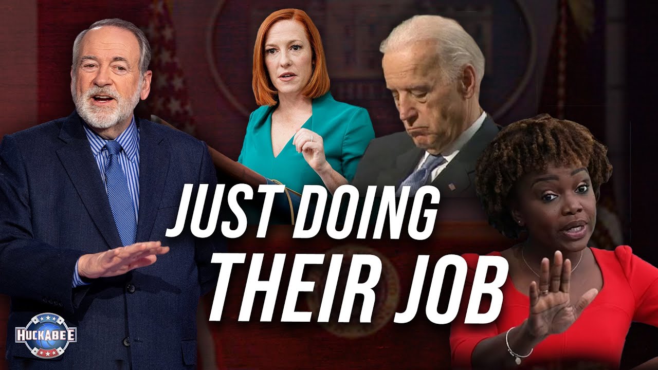 Jen Psaki & Karine Jean-Pierre Risk the STABILITY of the COUNTRY to PROTECT BIDEN?! | Huckabee