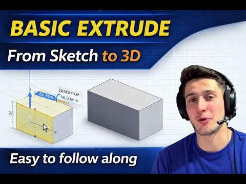 How to Start CAD/3D Modeling in Autodesk Inventor (and other)| CAD Basics – Episode 1