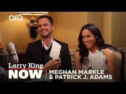 Calligraphy 101: Meghan Markle Gives Larry King A Lesson In Penmanship
