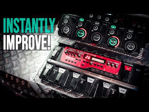 THREE LOOP PEDAL TIPS TO IMPROVE YOUR LIVE LOOPING PERFORMANCES!!! ! Tutorial