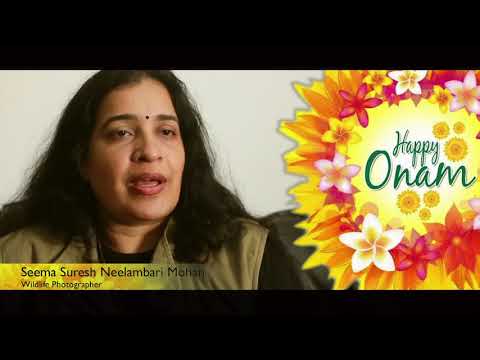 Seema Suresh Neelambari Mohan - Onam Wishes