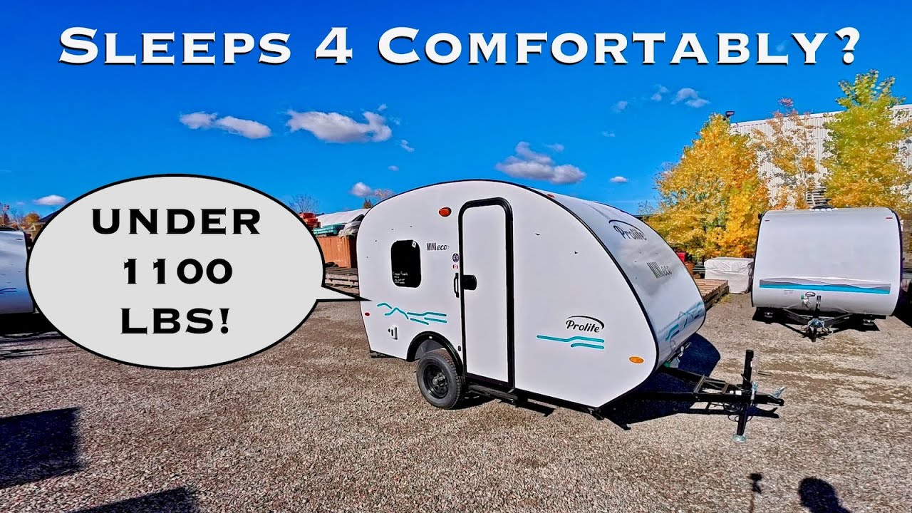 Simplicity on Wheels: The Prolite Mini Eco Travel Trailer Is Lightest ...