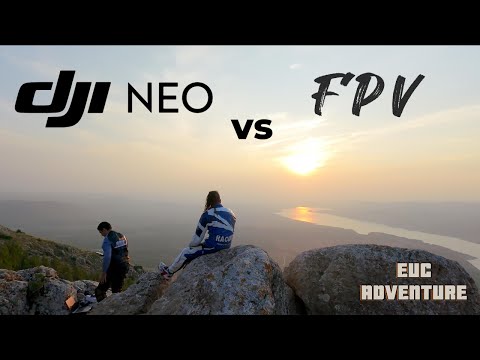 DJI Neo vs FPV: ¡Batalla de Drones en un Spot Épico al Atardecer! 🚁