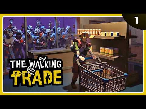 GESTIONA UNA TIENDA EN EL APOCALIPSIS ZOMBIE | THE WALKING TRADE Gameplay Español