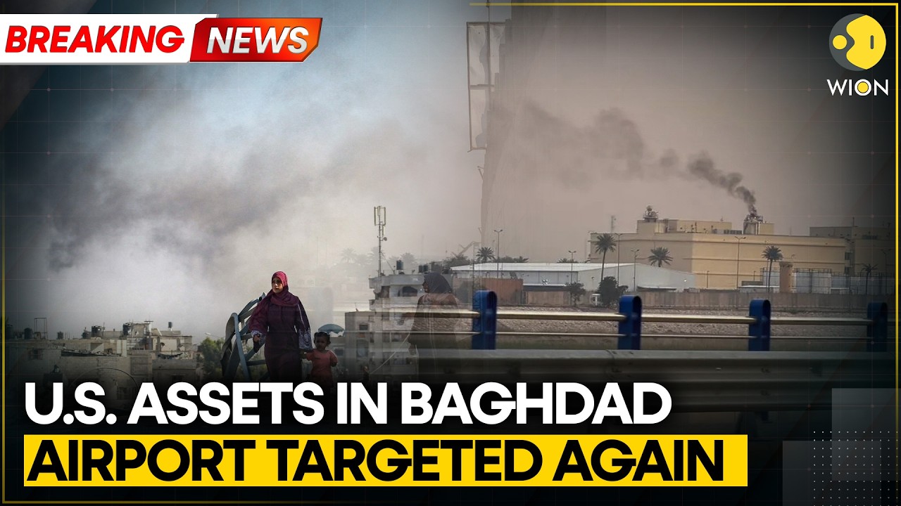 Breaking: U.S. Assets Targeted at Baghdad Airport | Three Drones Shot Down | WION