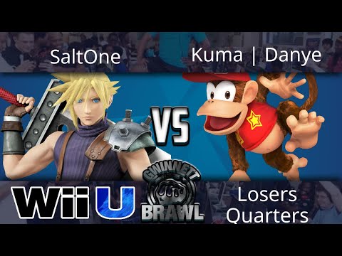 Gwinnett Brawl October 2017 - SaltOne (Cloud) vs Kuma | Danye (Diddy) - Smash 4 Losers Quarters