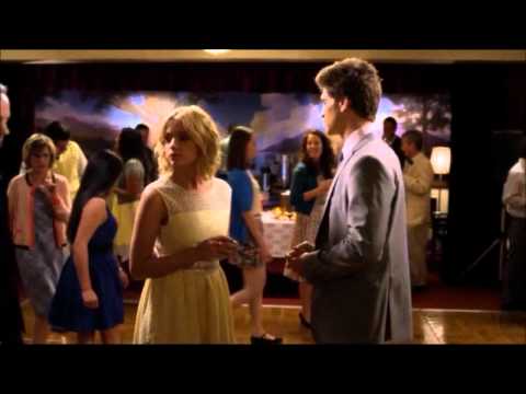 Pretty Little Liars 3x06 - Hanna and Toby at the Church Dance