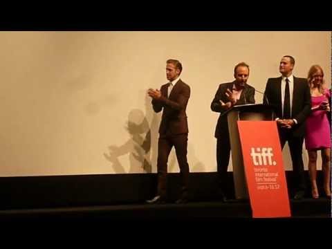 Ryan Gosling, Bradley Cooper and Eva Mendes Introduced at TIFF 2012- The Place Beyond the Pines