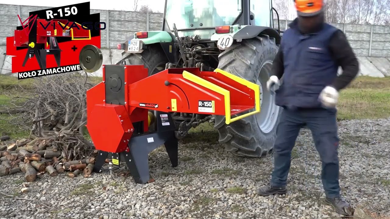 Ágdaraboló - traktor PTO - REMET R-150