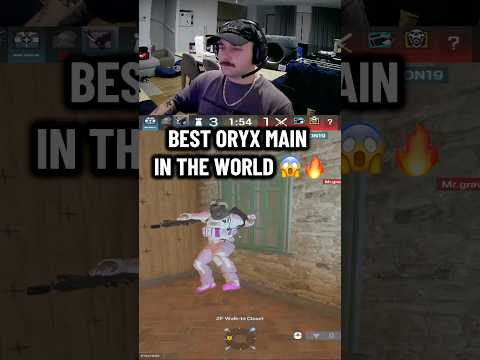 BEST ORYX MAIN IN THE WORLD 😱🔥 #GAMING #R6S #R6 #rainbowsixsiege #SIEGEX #r6x #rainbow6 #siege