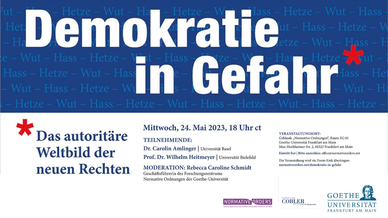 Demokratie in Gefahr. Das autoritäre Weltbild der neuen Rechten