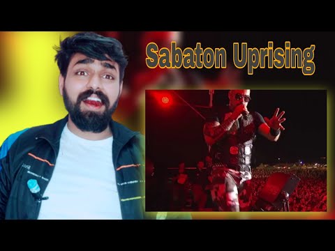 Indian Reacts To SABATON - UPRISING (OFFICIAL LIVE) REACTION