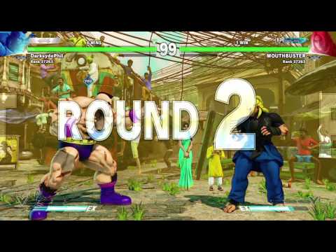 SFV 1st Online Play pt6: Zangief vs. Ken