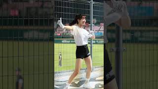 2024.9.17 Unigirls侯芳 林安可應援 #cheerleader #統一獅 #台湾チア