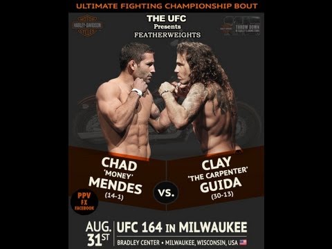 UFC 164 Official Fight Card Preview: Chad Mendes vs. Clay Guida