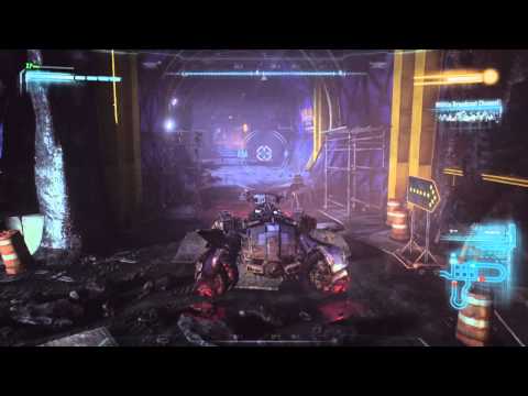 BATMAN: ARKHAM KNIGHT   Arkham Knights drill boss fight