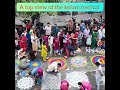 A Top View Of The Kolam Mylapore Margazhi Kolam Festival Margazhi Mylapore Kolam