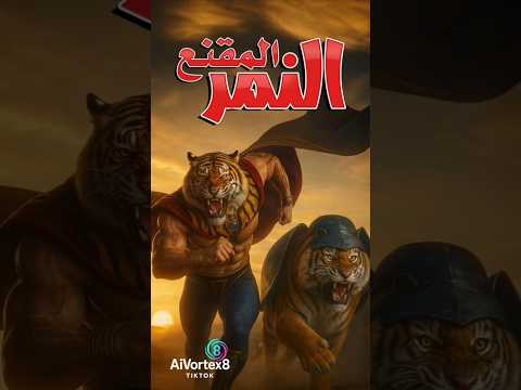 النمر المقنع بتقنية الذكاء الاصطناعي | أسطورة المصارعة تعود من جديد! #سبيستون #anime #جيل_الطيبين