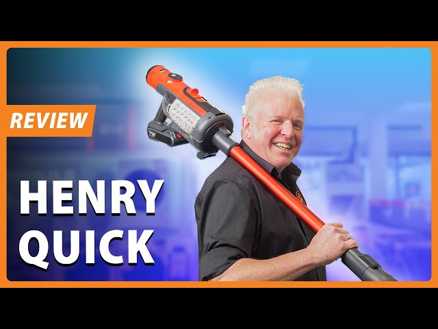 Vídeo relacionado con Numatic Henry HEN100R Quick Draadloze Steelstofzuiger Rood