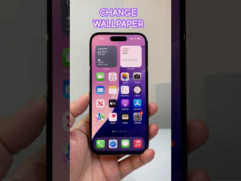 How To Change iPhone Wallpaper