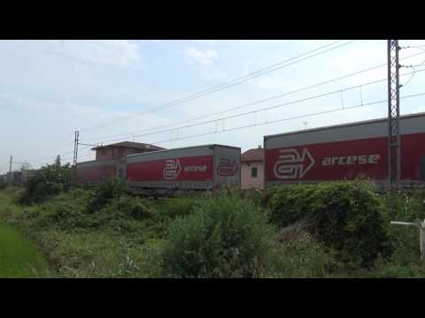 SBB CARGO CON INTERMODALE TRANSITA A VIGNALE. (NO) 5 - 7 - 2016
