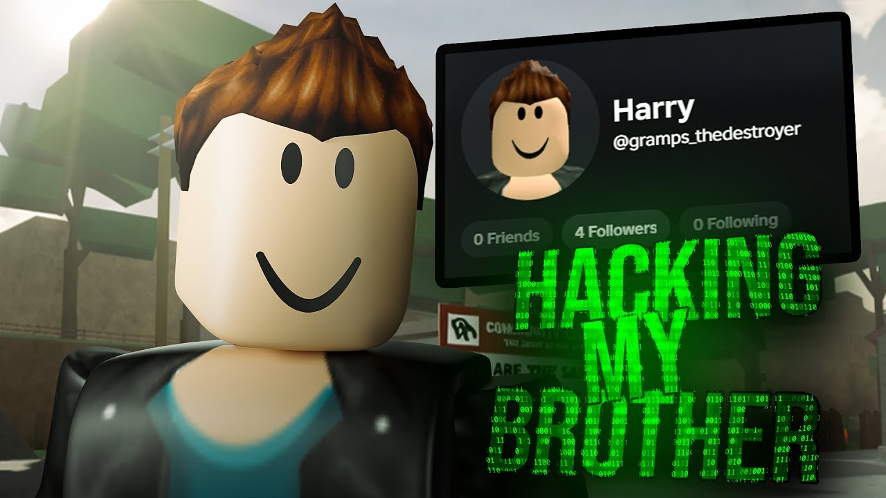 So I Hacked My BROTHERS Account.. 😳 (Da Hood)