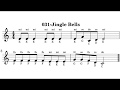 031-Jingle Bells music sheet